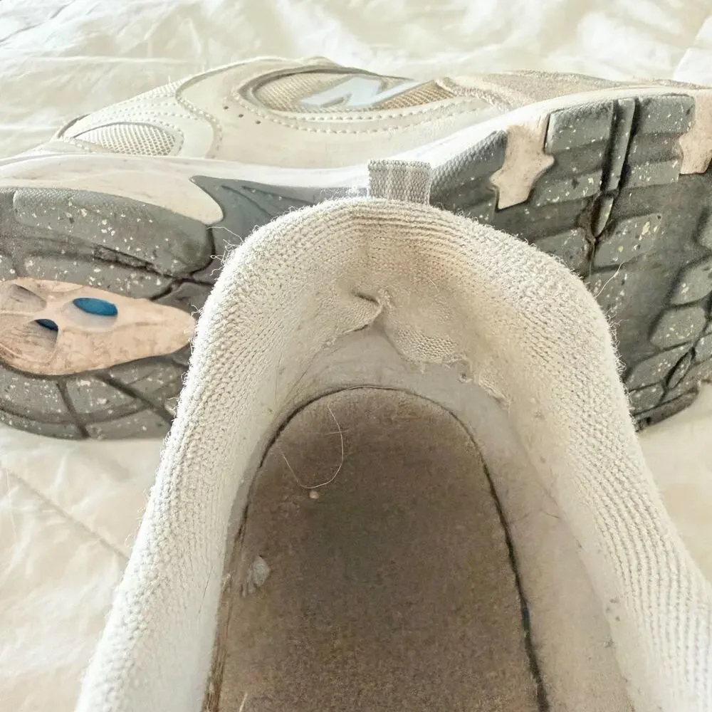 New Balance 530 Sea Salt Sneakers Women’s 8 Men’s 6.5 Gray White Dad Shoes - Picture 9 of 11